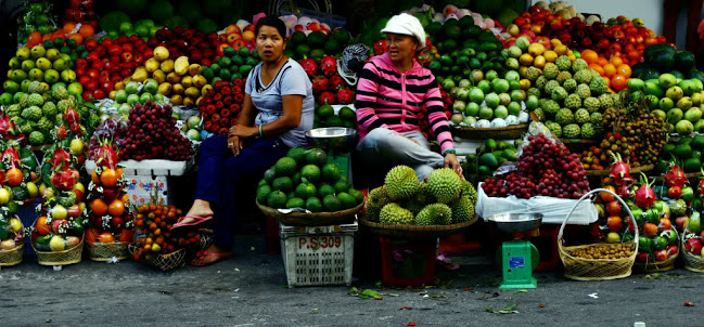 Han market – a hectic shopping area in the center of Da Nang