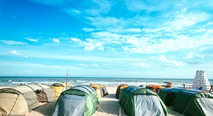 Chưa cắm trại tại biển Cảnh Dương thì thật phí một thời tươi trẻ!