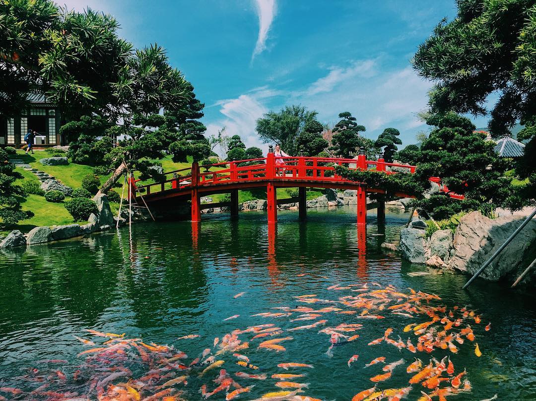 HOT: Dân tình “đứng ngồi không yên” với công viên Nhật Bản độc đáo tại Nha Trang